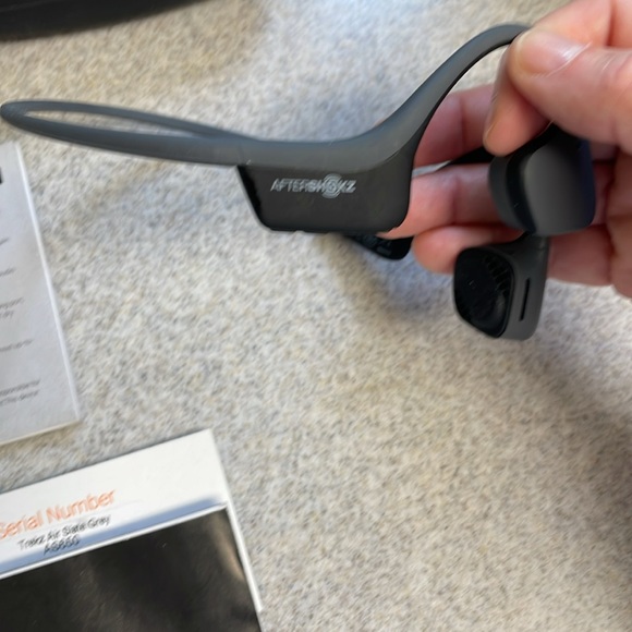 Treks Air AS650 slate gray. Bluetooth headphones - Picture 2 of 4